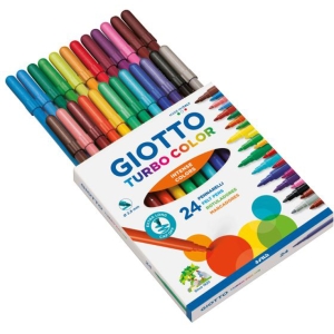 GIOTTO Pennarelli Turbo Color - 24 colori