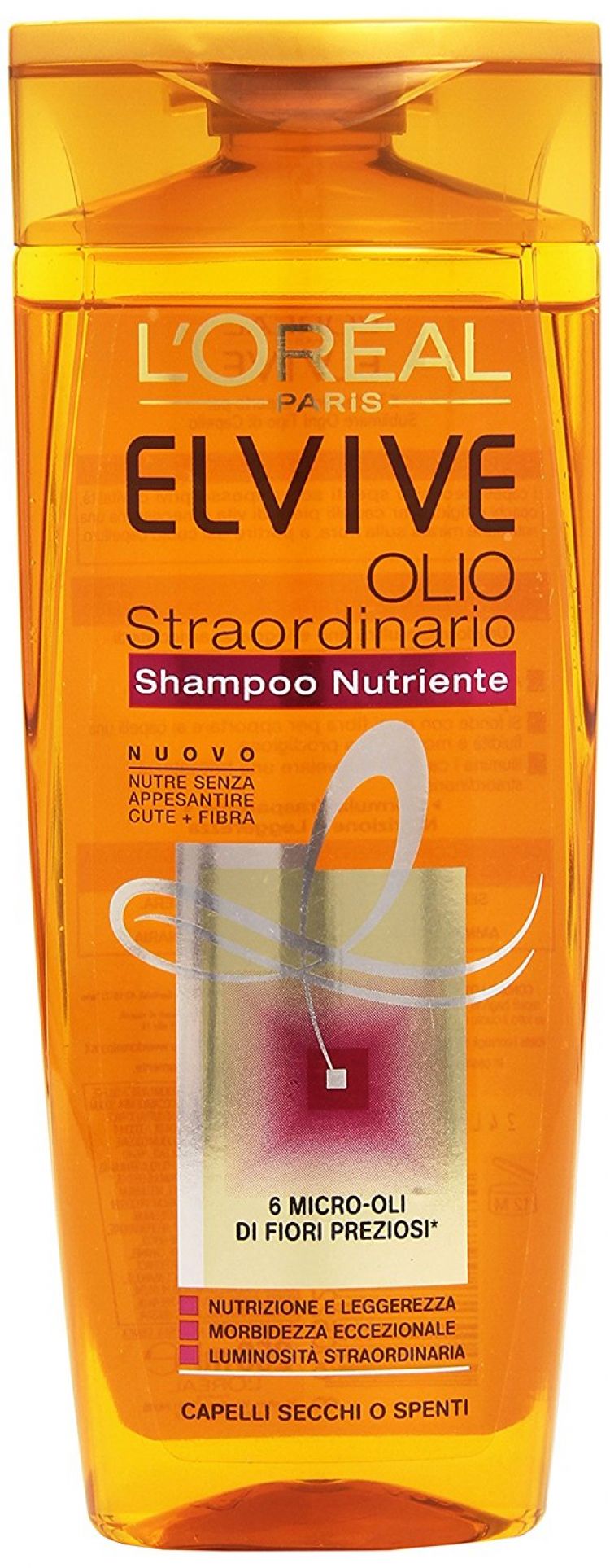 L OREAL ELVIVE Shampoo Olio Straordinario Per Capelli Secchi 250 Ml