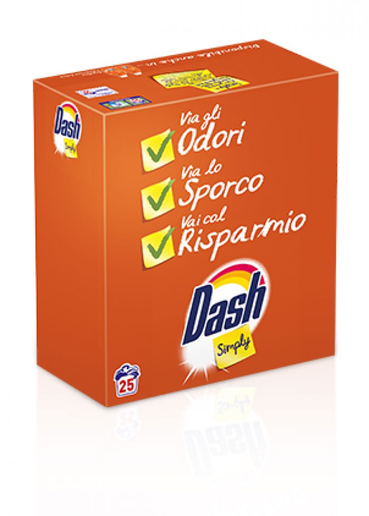 Dash simply detersivo in polvere - 18 misurini