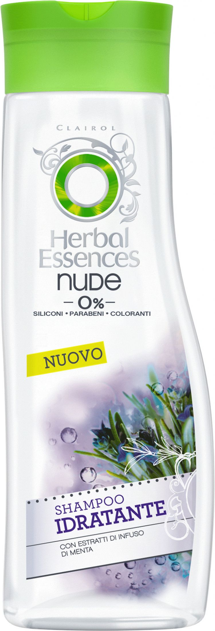 HERBAL ESSENCES Nude 0 Shampoo Idratante con Estratti di Infuso di