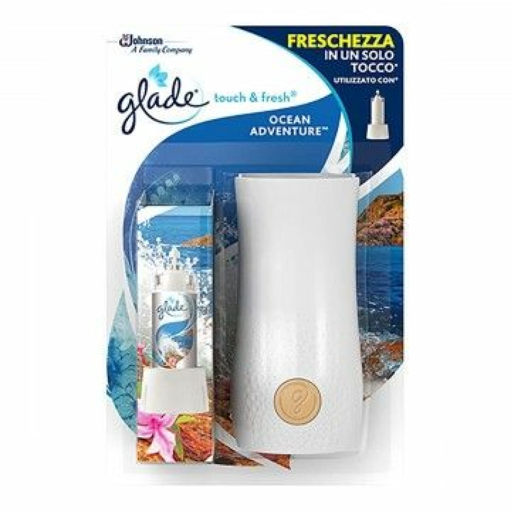 Ricariche glade touch&fresh deodorante microspray base ocean