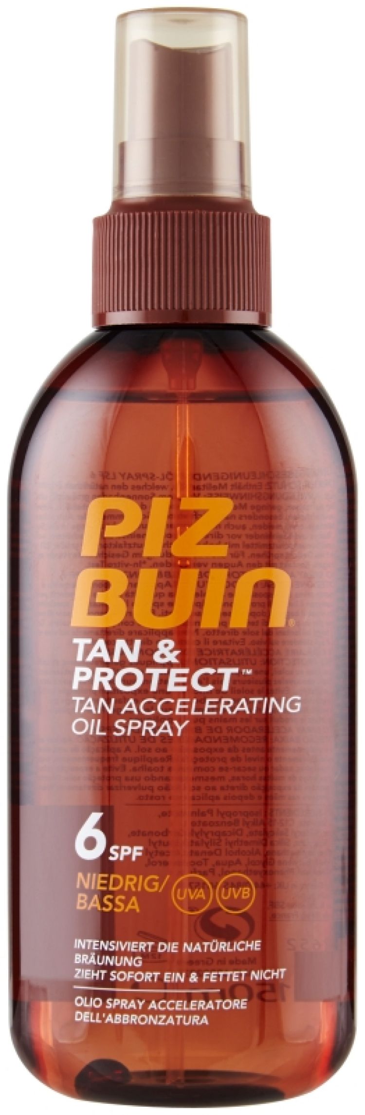 Piz Buin Tan & Protect Olio Acceleratore di Abbronzatura SPF 15