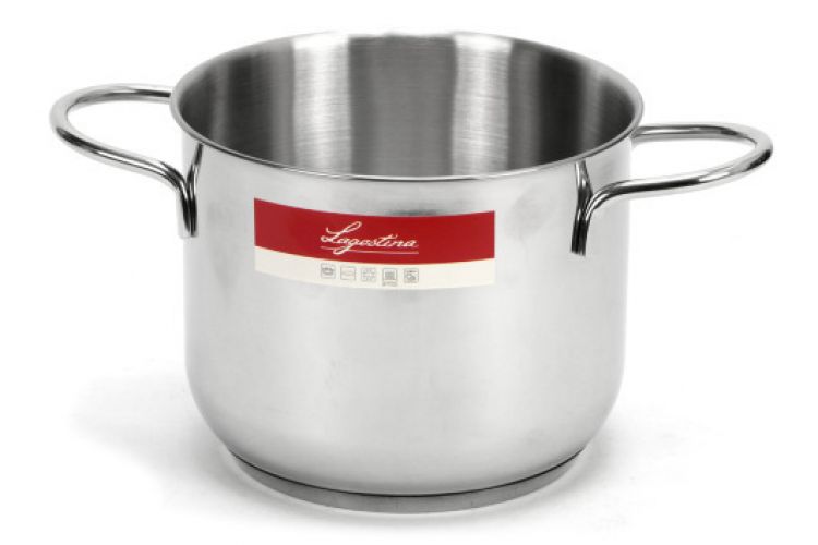 Pentola Lagostina Sfiziosa | Acciaio Inox | Diametro 24 Cm | Adatta A Induzione