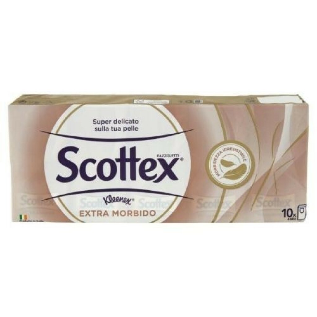 Scottex fazzoletti extra morbidi - 10pz