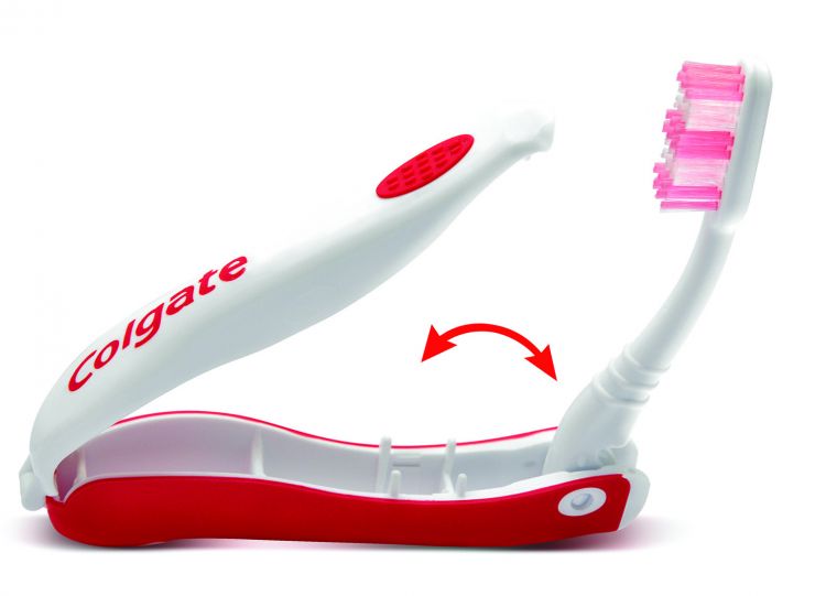 Colgate spazzolino portable formato viaggio, morbido