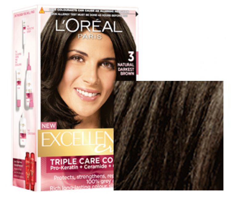 Loreal Excellence Creme 3 Castano Scuro Tintura Per Capelli