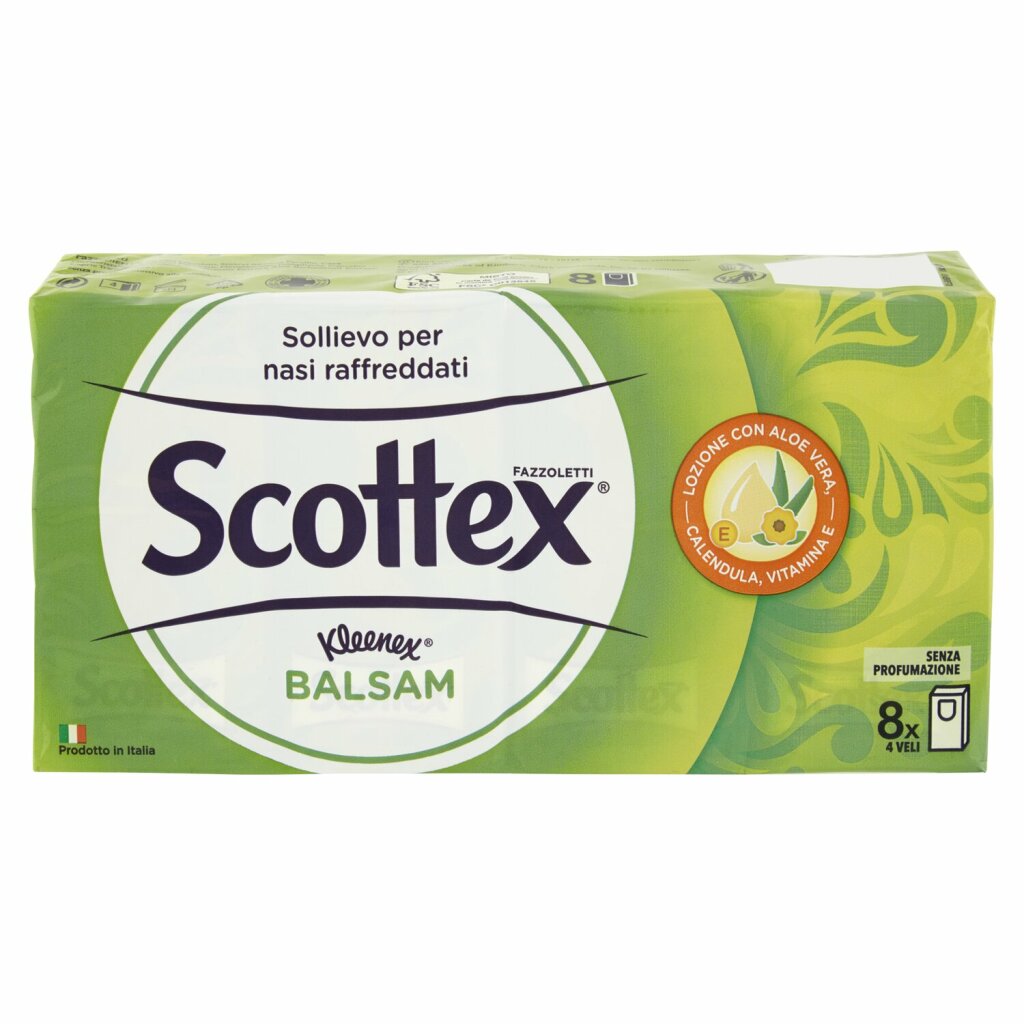 Kleenex fazzoletti balsam - 8pz