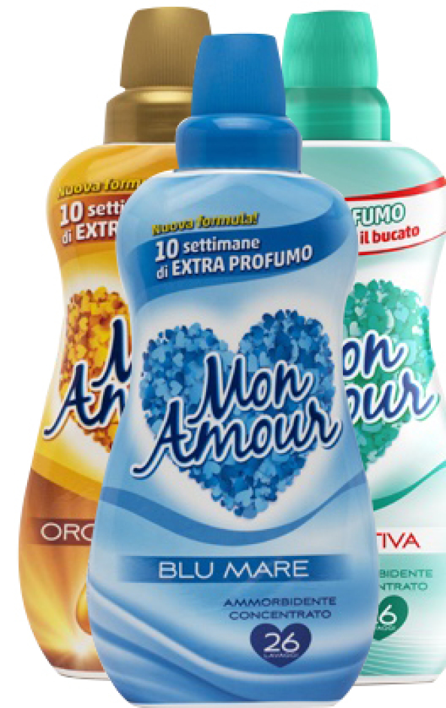 MON AMOUR Ammorbidente Concentrato Assortito 26 Lavaggi - 650ml