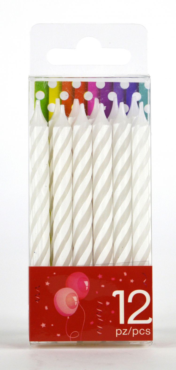Big Party Set 4 Candeline Per Torta A Tema Poker – Multicolore, In Cera, Decorazione Per Feste, Certificato CE - 2