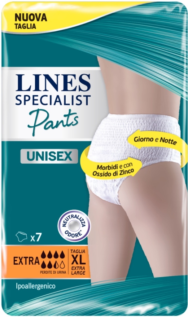 LINES Specialist Pants Extra Assorbenti Taglia XL - 7pz