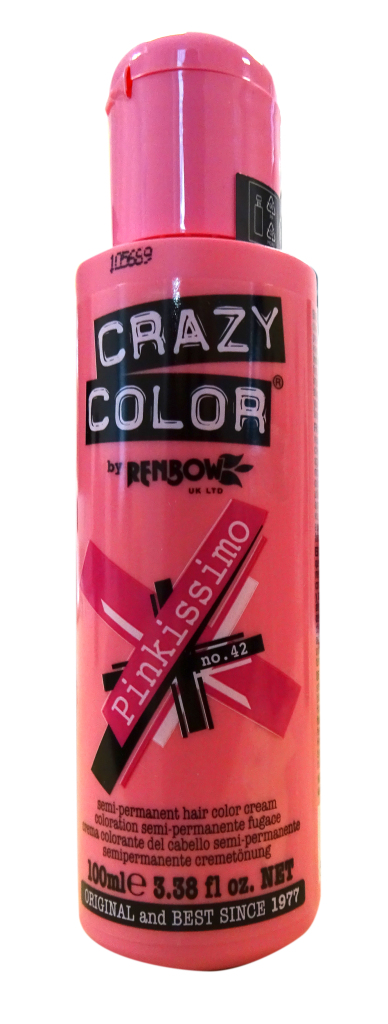 Crazy Color Pinkissimo n° 42 100ml, crazy color