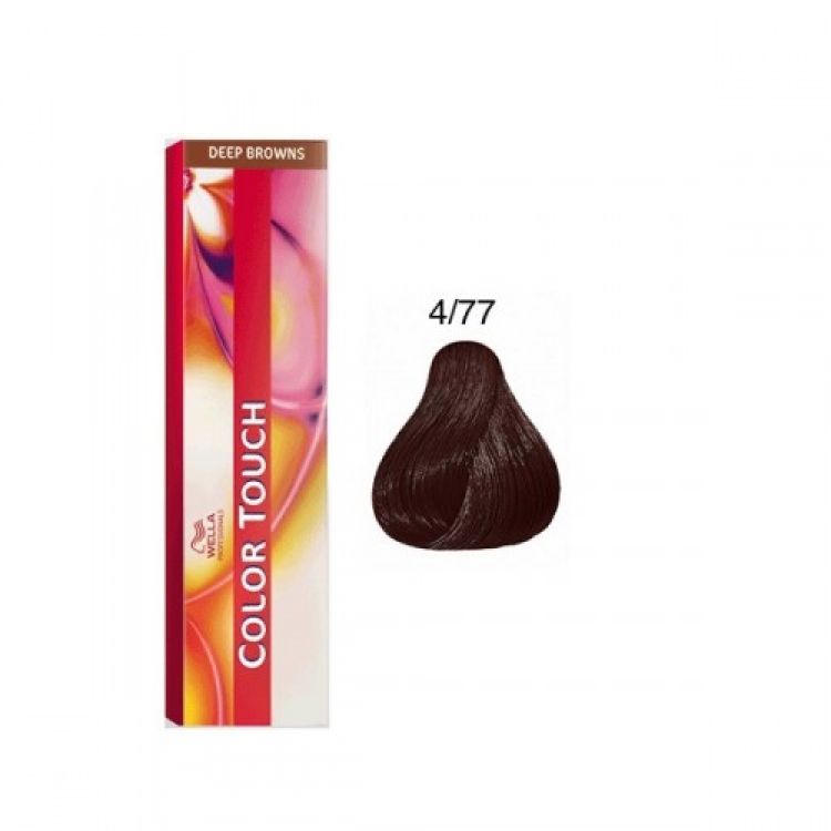 WELLA COLOUR TOUCH 4/77 Castano Medio Sabbia Intenso