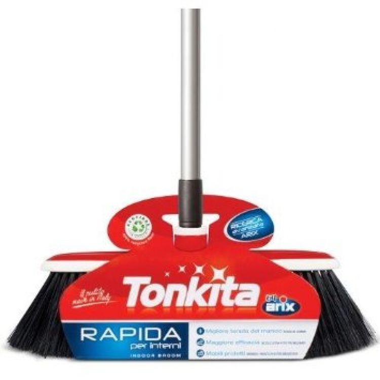 TONKITA Scopa Rapida Con Manico - 1pz
