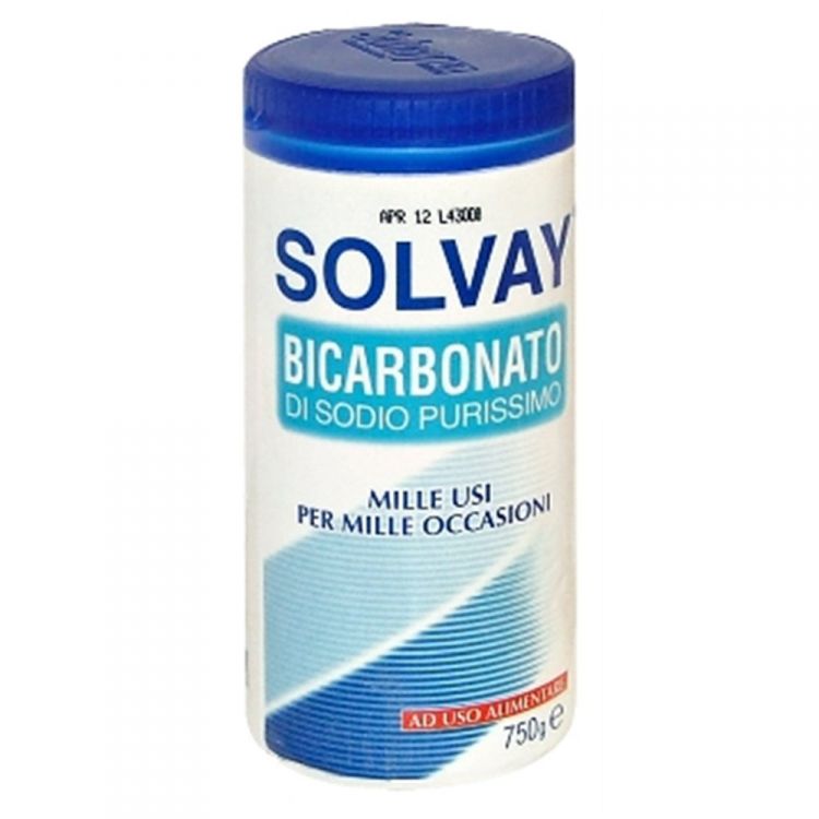 SOLVAY Bicarbonato di Sodio Purissimo 750gr