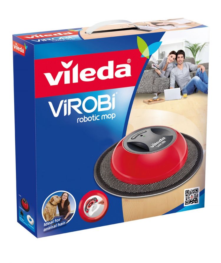 Vileda Virobi Dreht Sich Nur Im Kreis VILEDA Virobi Robot Catturapolvere