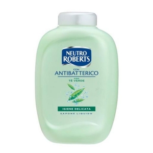 NEUTRO ROBERTS Sapone Liquido con Antibatterico e Tè Verde Igiene Delicata - 300ml