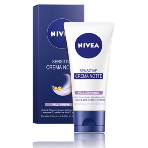 NIVEA Sensitive Crema Viso Notte - 50ml