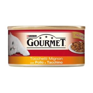 GOURMET Tocchetti Mignon Pollo Tacchino - 195gr