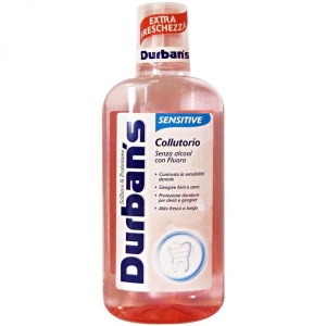 DURBAN'S Colluttorio Sensitive Senza Alcool con Fluoro - 500ml