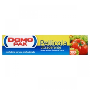 DOMOPAK Pellicola Trasparente Con Dispenser - 300mt