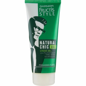 GARNIER Fructis Style 24h Gel Natural Chic Crema Gel Fissaggio Forte - 200ml