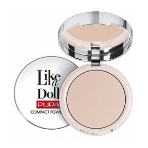 PUPA Like a Doll Compact Powder Cipria Compatta per Tutti i Tipi di Pelle Sublime Nude - 002