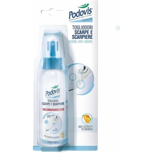 PODOVIS Deodorante Spray per Scarpe e Scarpiere - 100ml