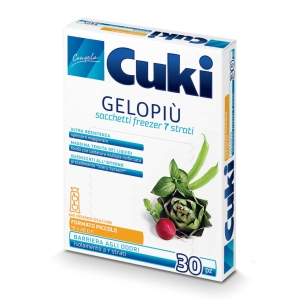 CUKI Gelopiù; Sacchetti Freezer Normali 18x28cm - 30pz