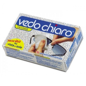 VEDO CHIARO Occhiali Salviettine Umidificate - 16pz