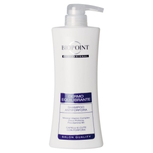 BIOPOINT Professional Dermo Equilibrante Shampoo Antiforfora Capelli e Cute con Forfora Salon Quality - 400ml 