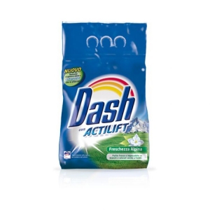 DASH Freschezza Alpina con Bicarbonato Detersivo in Polvere - 18 misurini