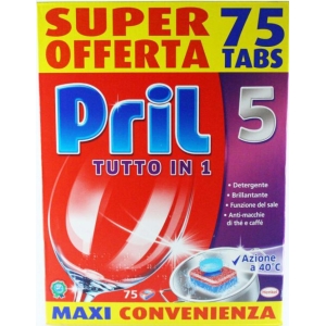 PRIL 5 Tutto In 1 Tabs Pastiglie - 75pz