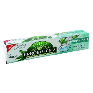 ANTICA ERBORISTERIA Dentifricio Purificante Menta e Eucalipto 12h di Freschezza