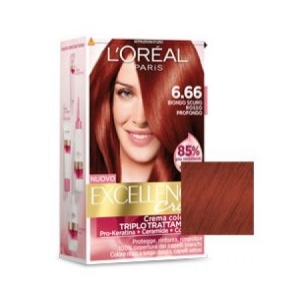 L'OREAL EXCELLENCE CREME 6,66 Biondo Scuro Rosso Profondo Tintura per Capelli