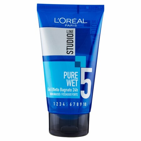 L'Oréal Paris Studio Line Pure Wet 5 Gel Effetto Bagnato 24h 150 ml