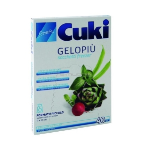 CUKI Gelopiù Sacchetti Freezer Piccoli 17x22cm - 40pz