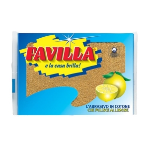 FAVILLA Panno Abrasivo potenziato al Limone