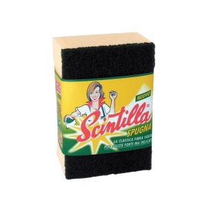 SUPERFIVE Scintilla Spugna Fibra Verde - 1pz