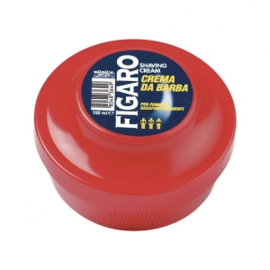 FIGARO Crema da Barba Ciotola per Pennello Rasature Frequenti - 150ml