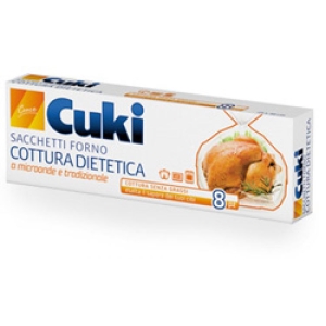 CUKI Sacchetti Forno Cottura Dietetica - 8pz