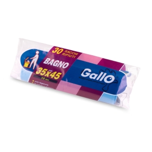 GALLO Bagno Sacchi Rifiuti 35x45cm 10lt - 30pz