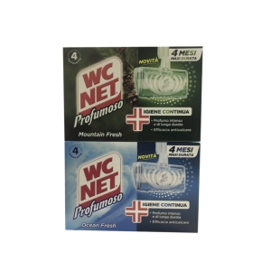 WC NET Tavoletta Assortita Ocean/Mountain Igiene Continua - 4pz