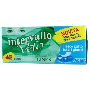 LINES Intervallo Velo Adapat Proteggi-Slip - 42pz