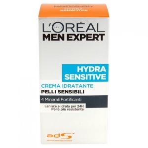 L'OREAL Men Expert Hydra Sensitive Crema Idratante Pelli Sensibili