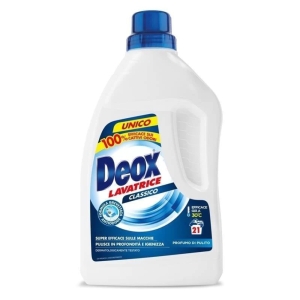 DEOX Detersivo Lavatrice Fresh White 21 lavaggi - 1,05 lt