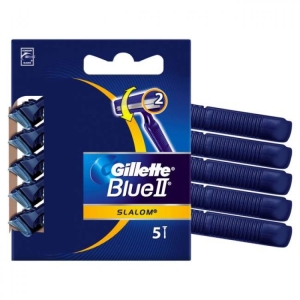 GILLETTE Blue II Slalom Rasoi Usa Getta - 4pz