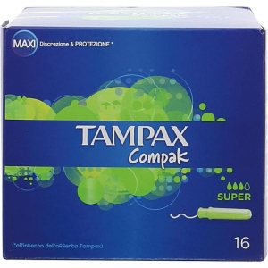 TAMPAX Compak Super Assorbente Interno - 16pz