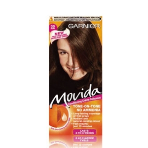 GARNIER Movida Crema Shampoo Colorante Tono su Tono Senza Ammoniaca 35 Castano