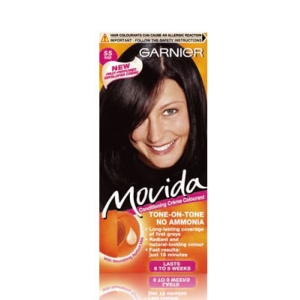 GARNIER Movida Crema Shampoo Colorante Tono su Tono Senza Ammoniaca 55 Nero