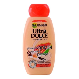 GARNIER UltraDolce Latte di Vaniglia e Polpa di Papaya Shampoo 2 in 1 - 250ml